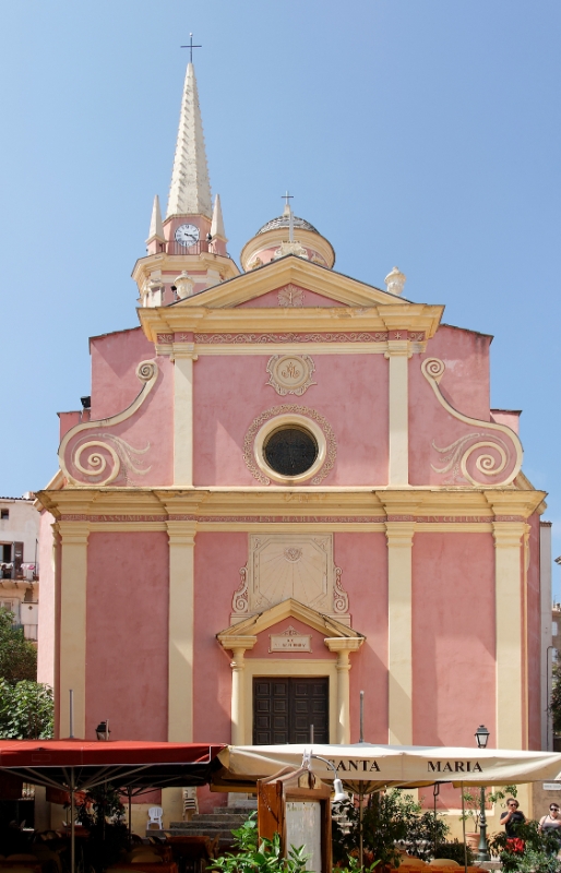 Saint Marie church, citadel, Calvi, Corsica France.jpg